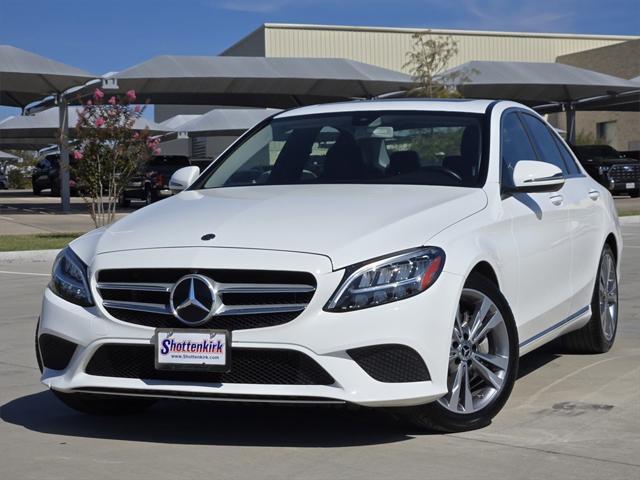 used 2019 Mercedes-Benz C-Class car, priced at $18,675