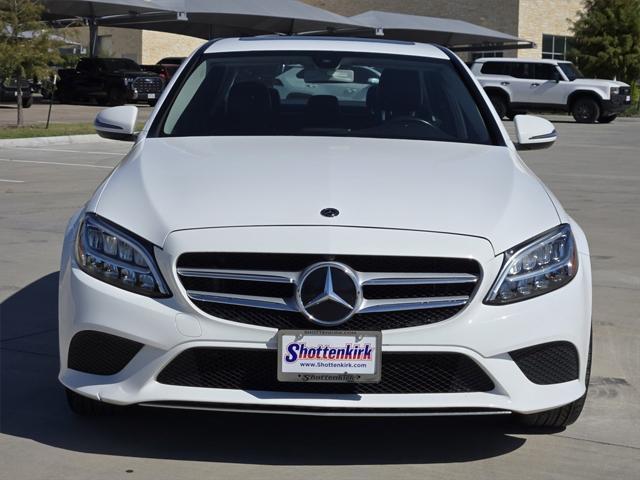 used 2019 Mercedes-Benz C-Class car, priced at $18,675