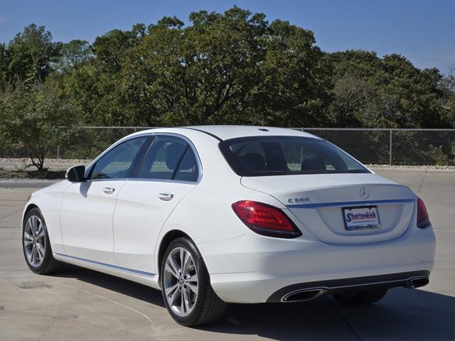 used 2019 Mercedes-Benz C-Class car, priced at $18,675