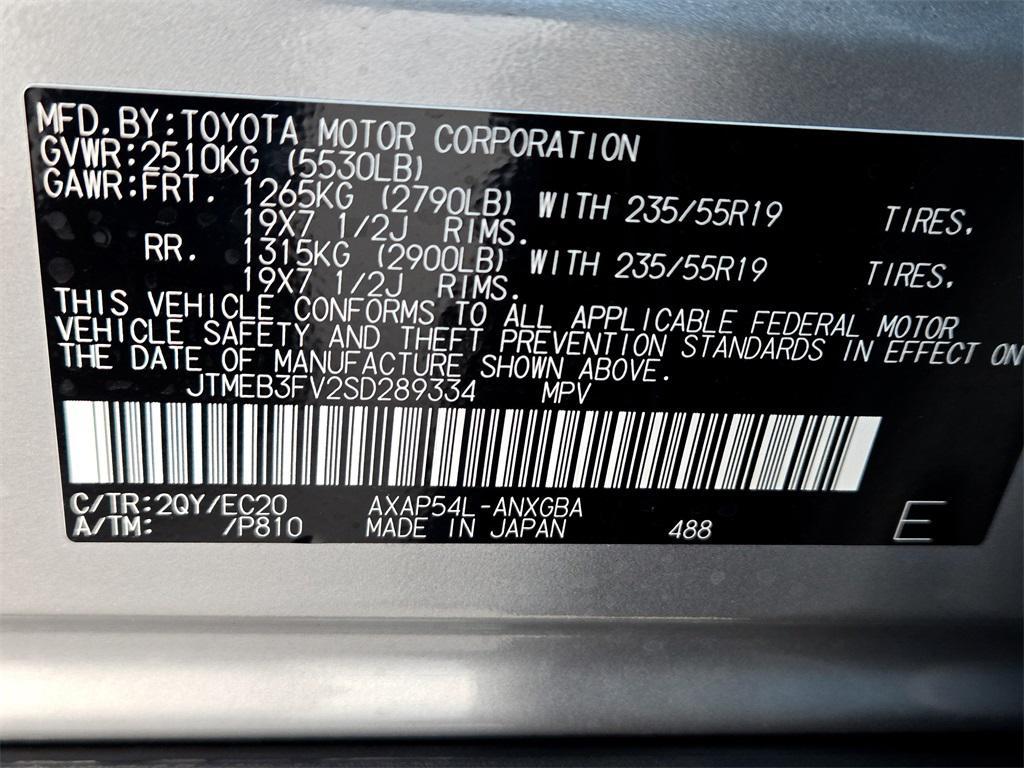 new 2025 Toyota RAV4 Hybrid car, priced at $50,208