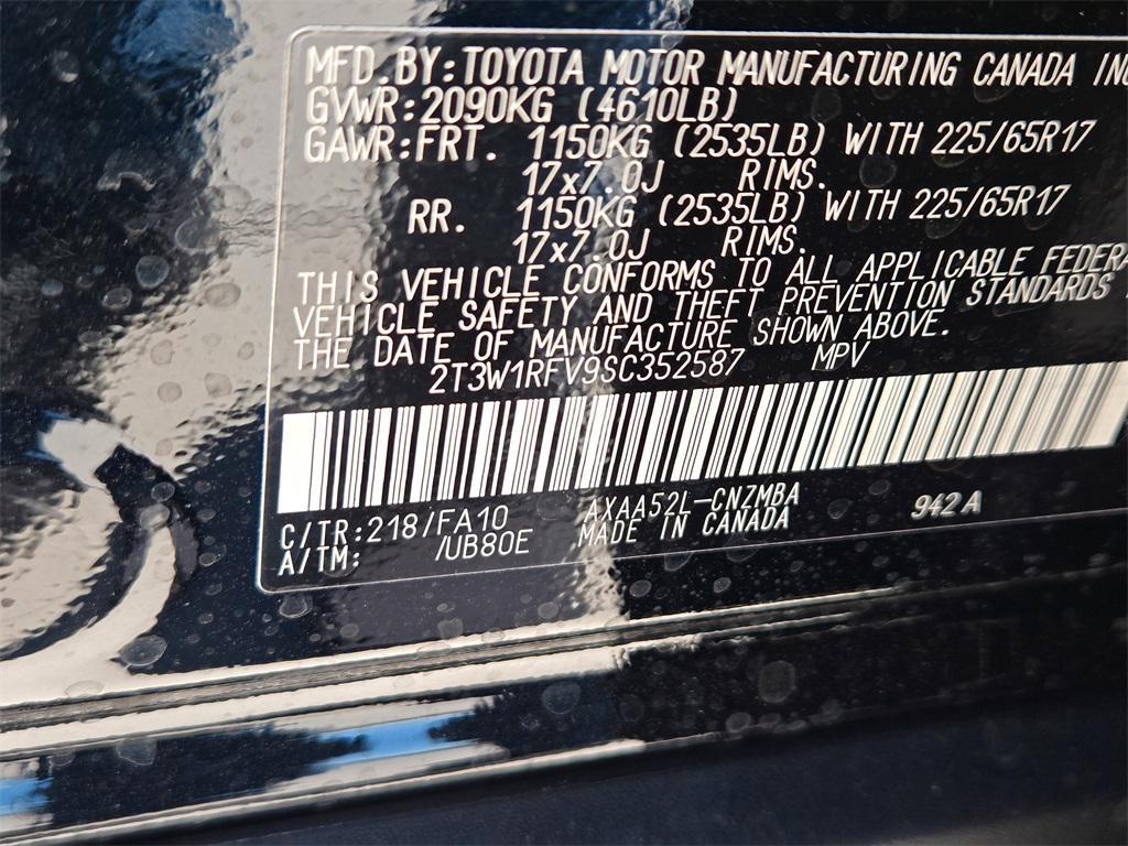 new 2025 Toyota RAV4 car, priced at $34,339