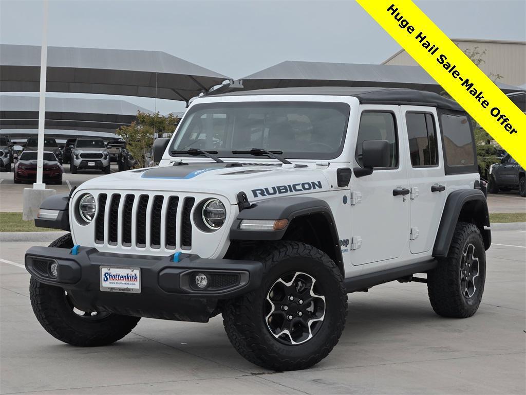 used 2022 Jeep Wrangler Unlimited 4xe car, priced at $29,901