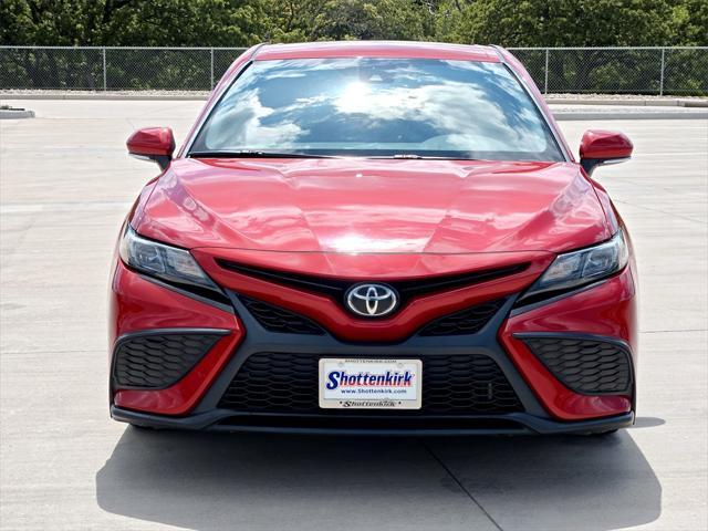 used 2021 Toyota Camry car, priced at $19,953