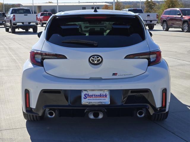 new 2025 Toyota GR Corolla car, priced at $48,023