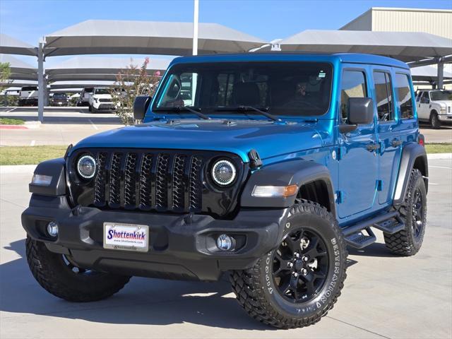 used 2020 Jeep Wrangler Unlimited car, priced at $26,639