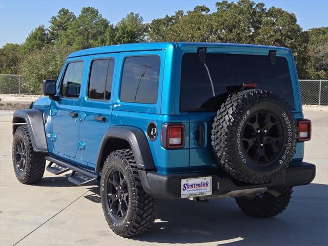 used 2020 Jeep Wrangler Unlimited car, priced at $26,639