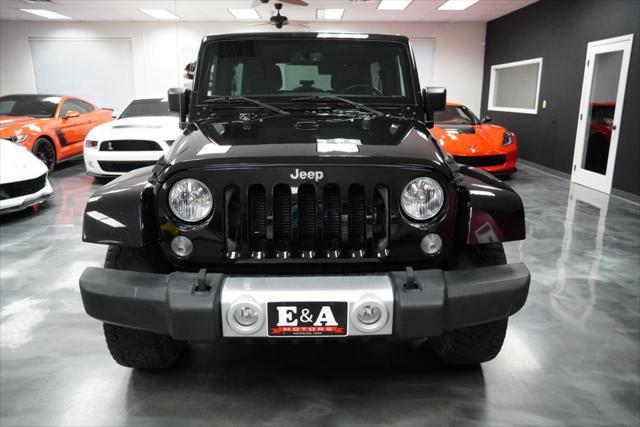 used 2015 Jeep Wrangler Unlimited car, priced at $19,995