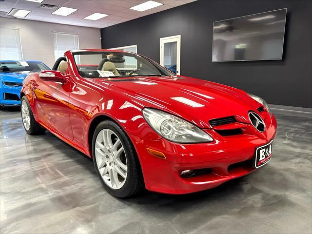 used 2008 Mercedes-Benz SLK-Class car, priced at $12,900