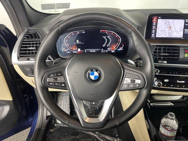 used 2021 BMW X3 car, priced at $27,550