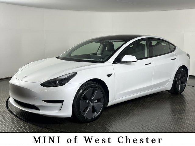 used 2022 Tesla Model 3 car, priced at $26,555