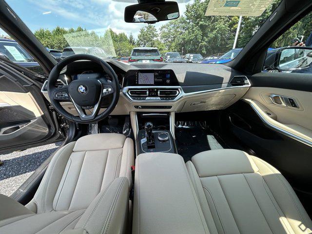 used 2021 BMW 330 car, priced at $33,499