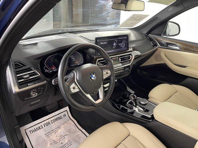 used 2023 BMW X3 car, priced at $44,850