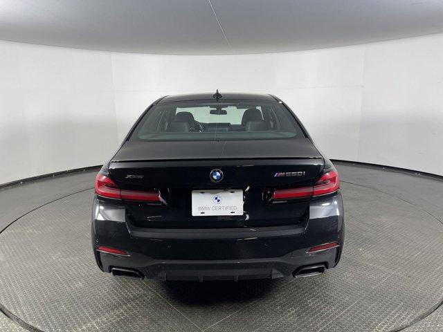 used 2023 BMW M550 car, priced at $68,850