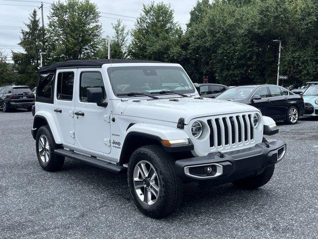 used 2021 Jeep Wrangler Unlimited car, priced at $34,383
