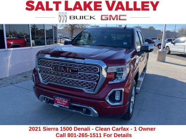 used 2021 GMC Sierra 1500 car, priced at $45,500