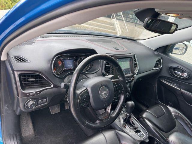 used 2021 Jeep Cherokee car, priced at $22,500