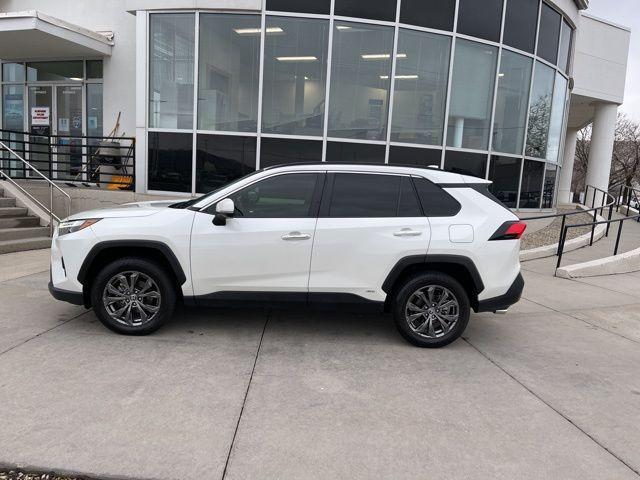 used 2022 Toyota RAV4 Hybrid car, priced at $37,000