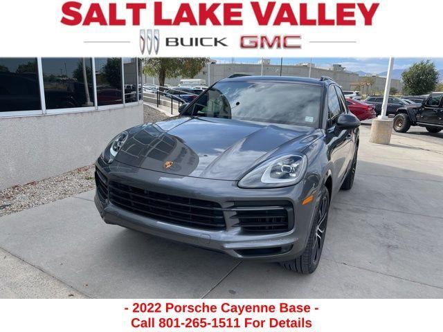 used 2022 Porsche Cayenne car, priced at $55,000