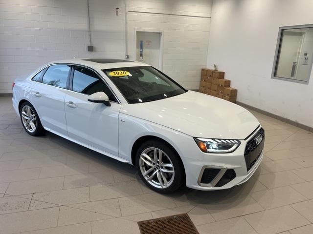 used 2020 Audi A4 car, priced at $20,754