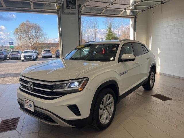 used 2022 Volkswagen Atlas Cross Sport car, priced at $28,555