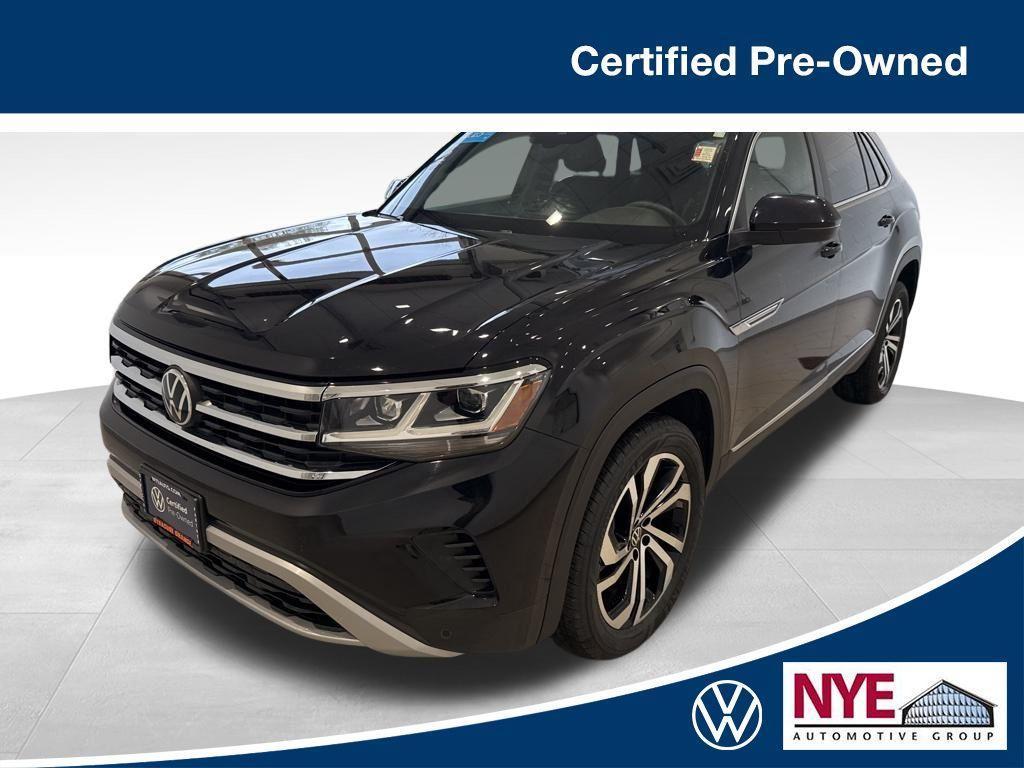 used 2023 Volkswagen Atlas Cross Sport car, priced at $32,988