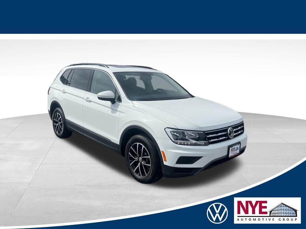used 2021 Volkswagen Tiguan car, priced at $19,998