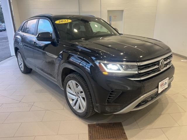 used 2022 Volkswagen Atlas Cross Sport car, priced at $25,280