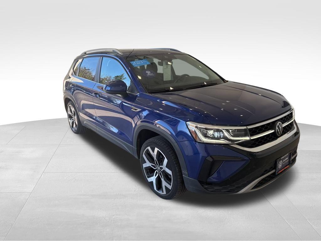 used 2023 Volkswagen Taos car, priced at $24,824