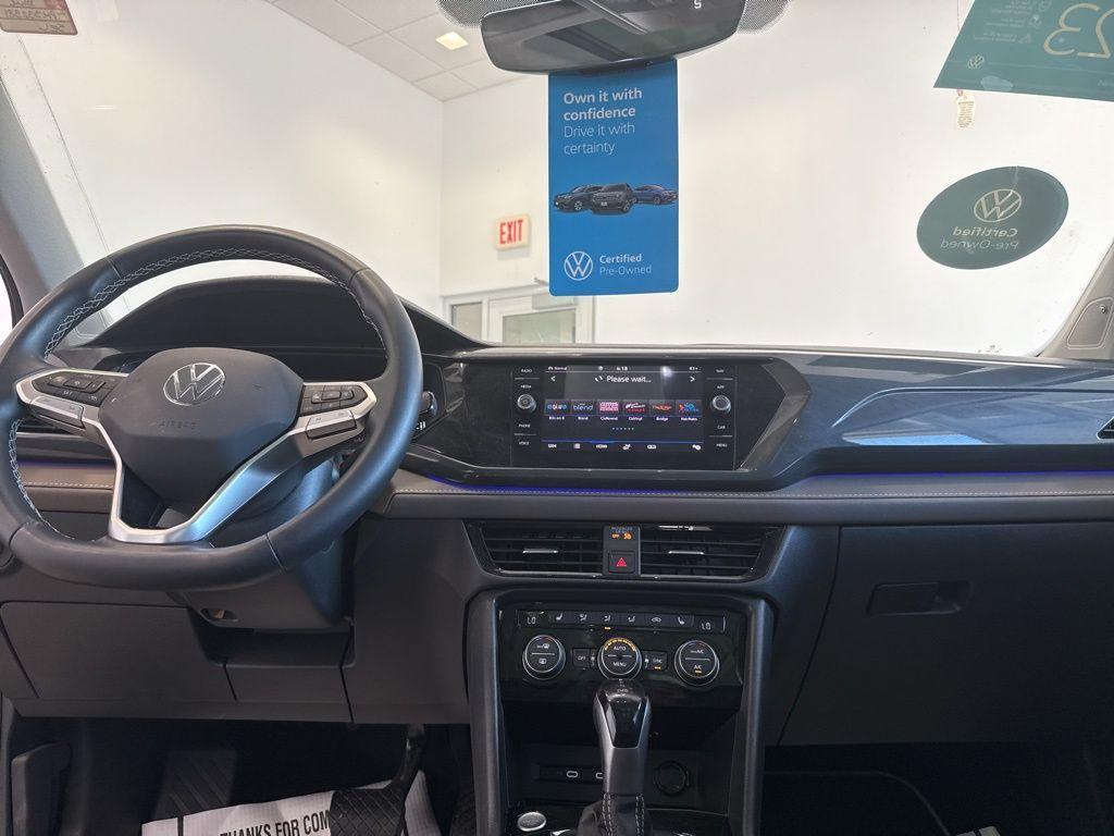 used 2023 Volkswagen Taos car, priced at $24,824