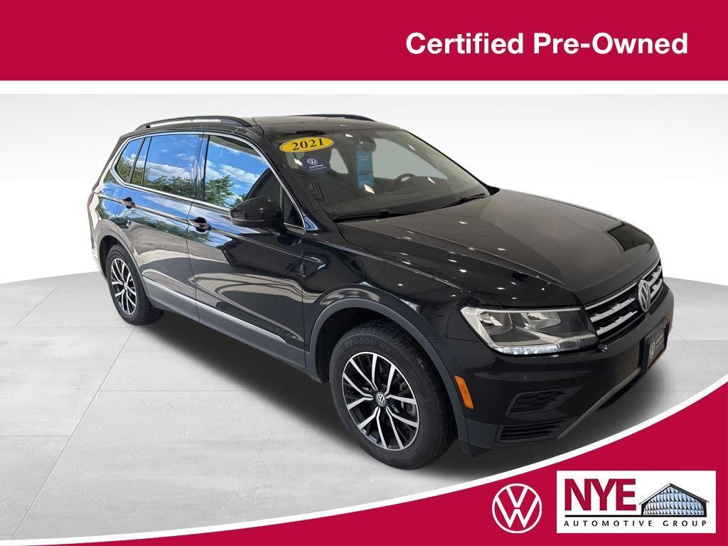 used 2021 Volkswagen Tiguan car, priced at $20,575