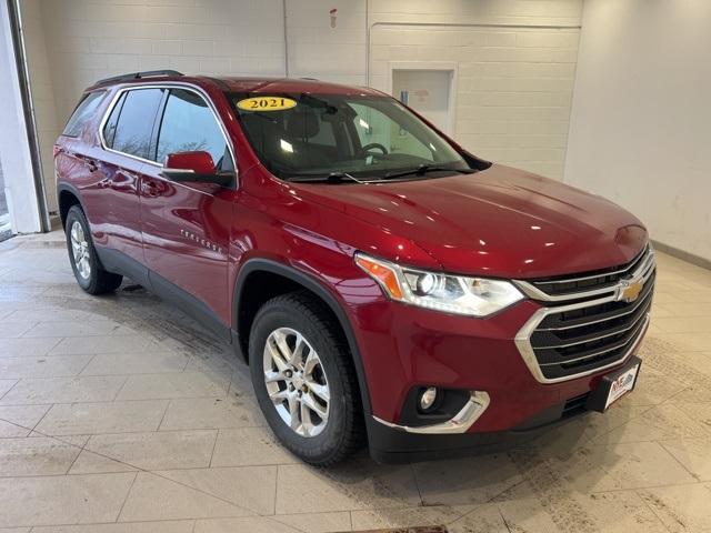 used 2021 Chevrolet Traverse car, priced at $26,747