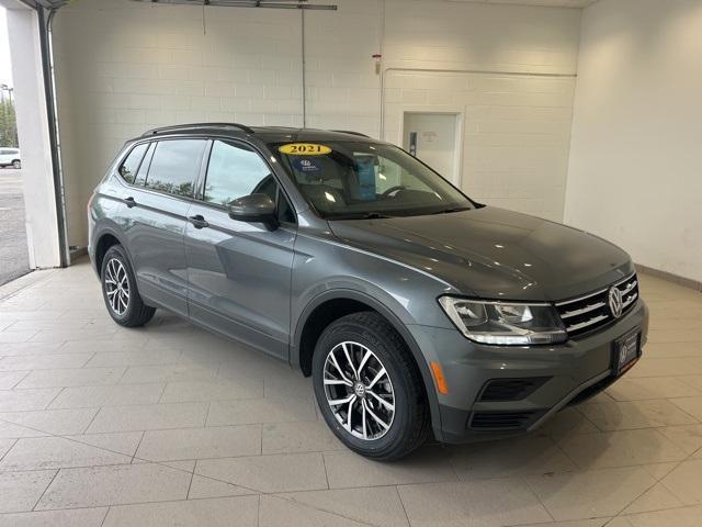 used 2021 Volkswagen Tiguan car, priced at $19,790