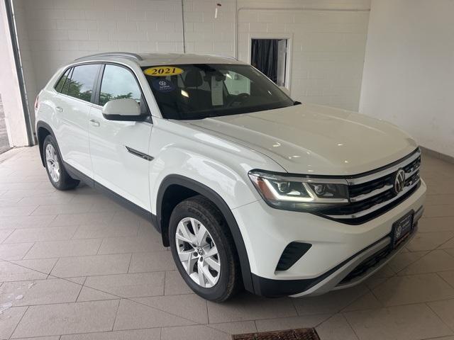 used 2021 Volkswagen Atlas Cross Sport car, priced at $23,894