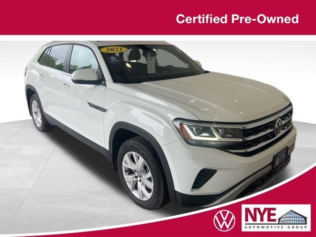 used 2021 Volkswagen Atlas Cross Sport car, priced at $23,894
