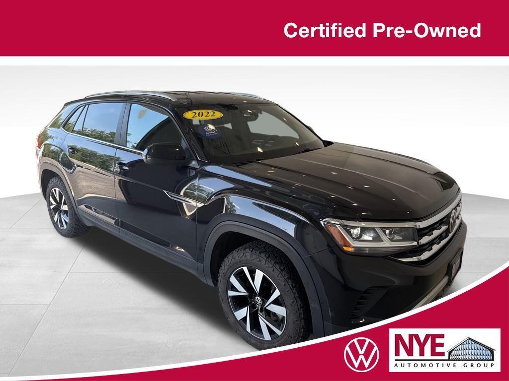 used 2022 Volkswagen Atlas Cross Sport car, priced at $24,925