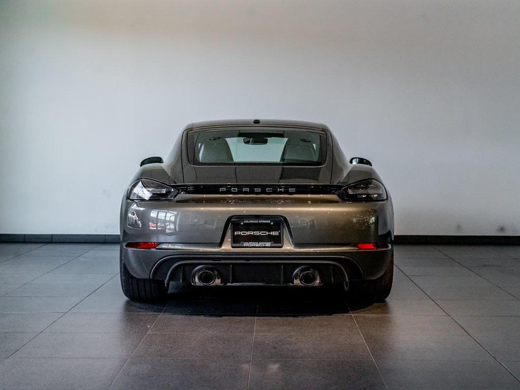 used 2025 Porsche 718 Cayman car, priced at $121,000