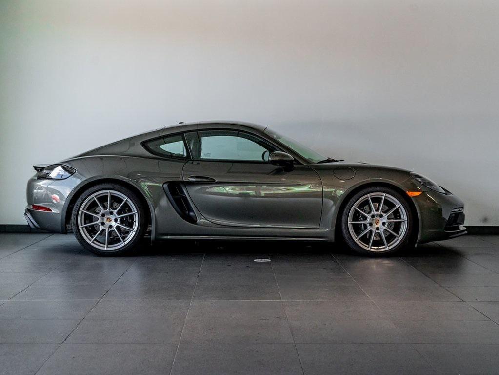 used 2025 Porsche 718 Cayman car, priced at $121,000