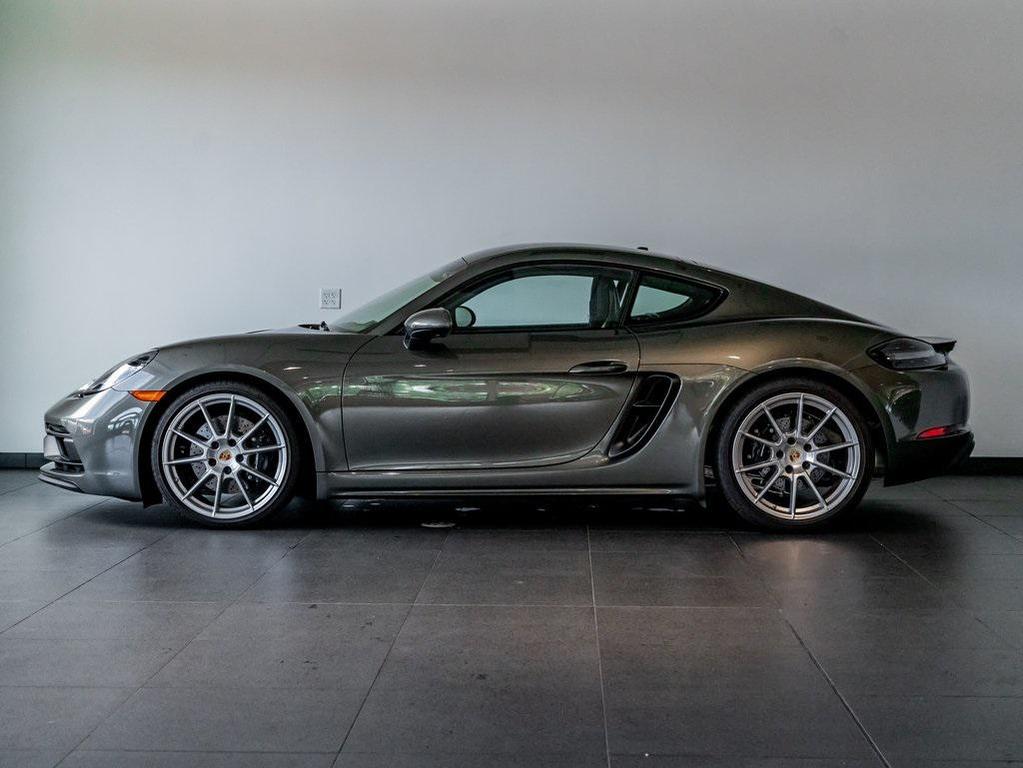 used 2025 Porsche 718 Cayman car, priced at $121,000