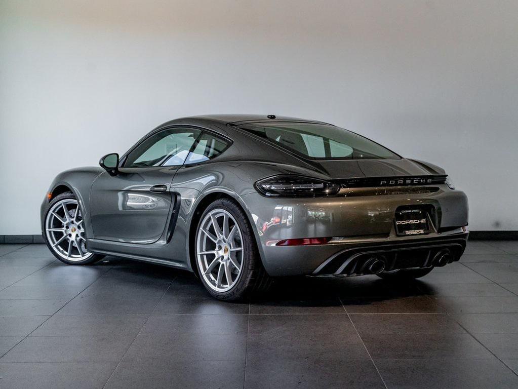 used 2025 Porsche 718 Cayman car, priced at $121,000