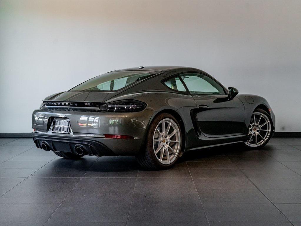 used 2025 Porsche 718 Cayman car, priced at $121,000