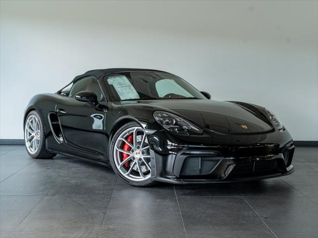 used 2021 Porsche 718 Spyder car, priced at $121,110