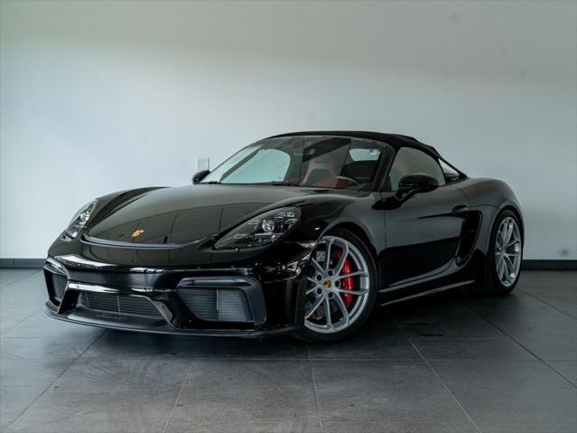 used 2021 Porsche 718 Spyder car, priced at $121,110