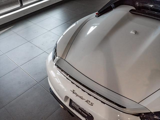 used 2024 Porsche 718 Spyder car, priced at $230,000
