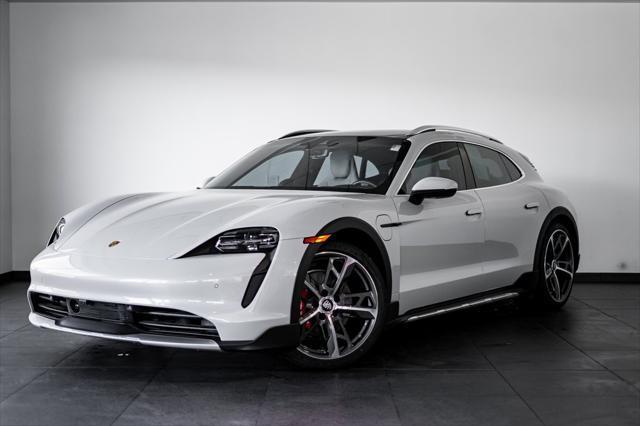 used 2023 Porsche Taycan Cross Turismo car, priced at $99,000