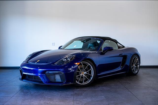 used 2023 Porsche 718 Spyder car, priced at $137,000