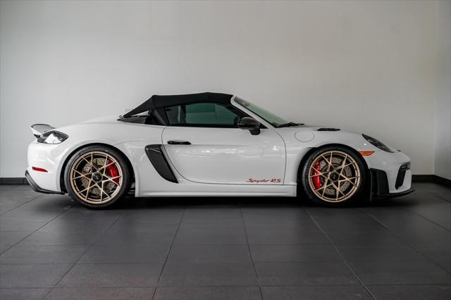 used 2024 Porsche 718 Spyder car, priced at $225,000