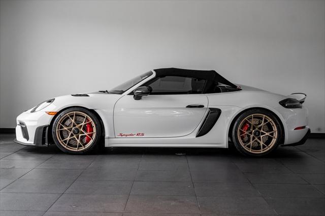 used 2024 Porsche 718 Spyder car, priced at $225,000