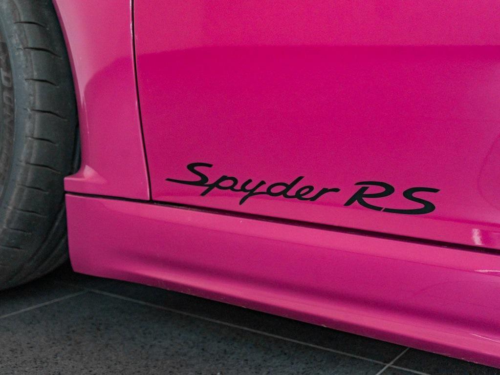 used 2024 Porsche 718 Spyder car, priced at $219,110