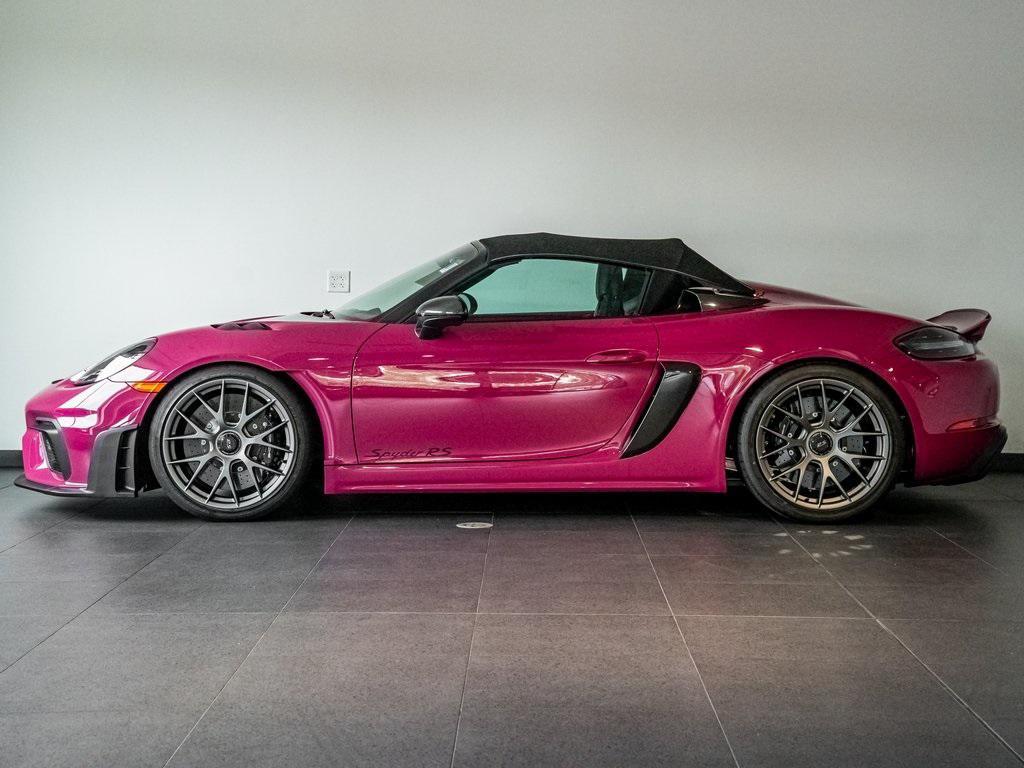 used 2024 Porsche 718 Spyder car, priced at $219,110