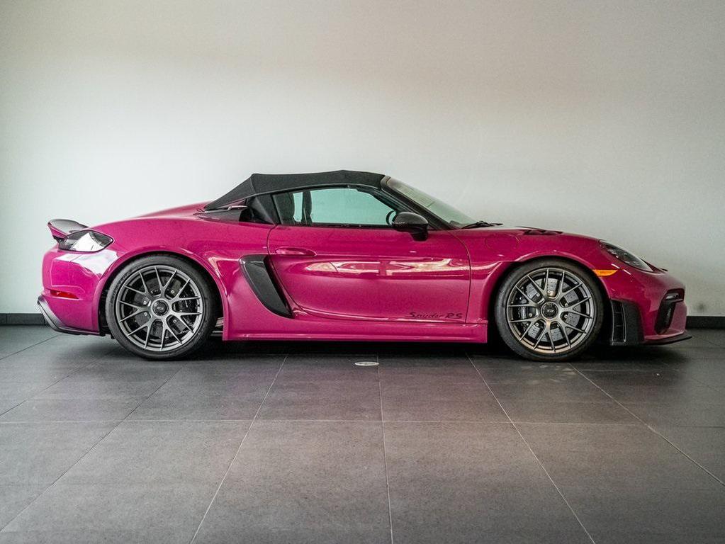 used 2024 Porsche 718 Spyder car, priced at $219,110